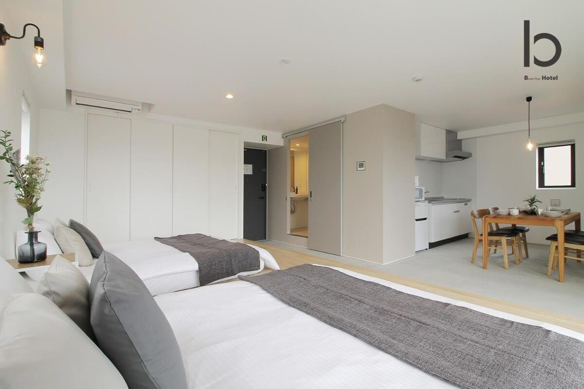 Bhotel Heiwaodori 901 - New Apt In Famous Hiroshima Dori For 6P Buitenkant foto